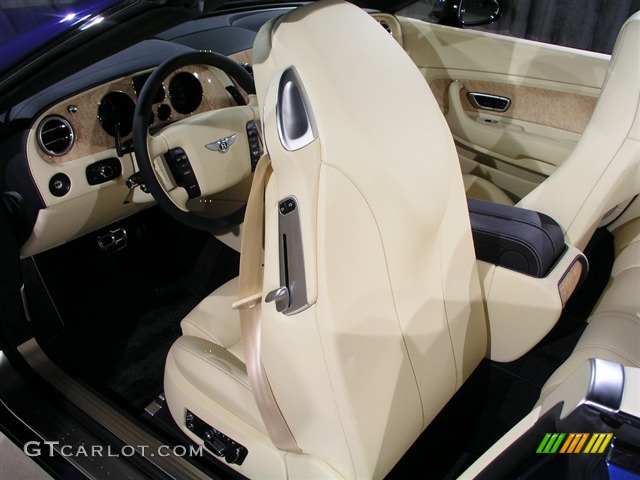 2008 Continental GTC  - Moroccan Blue / Saffron photo #13