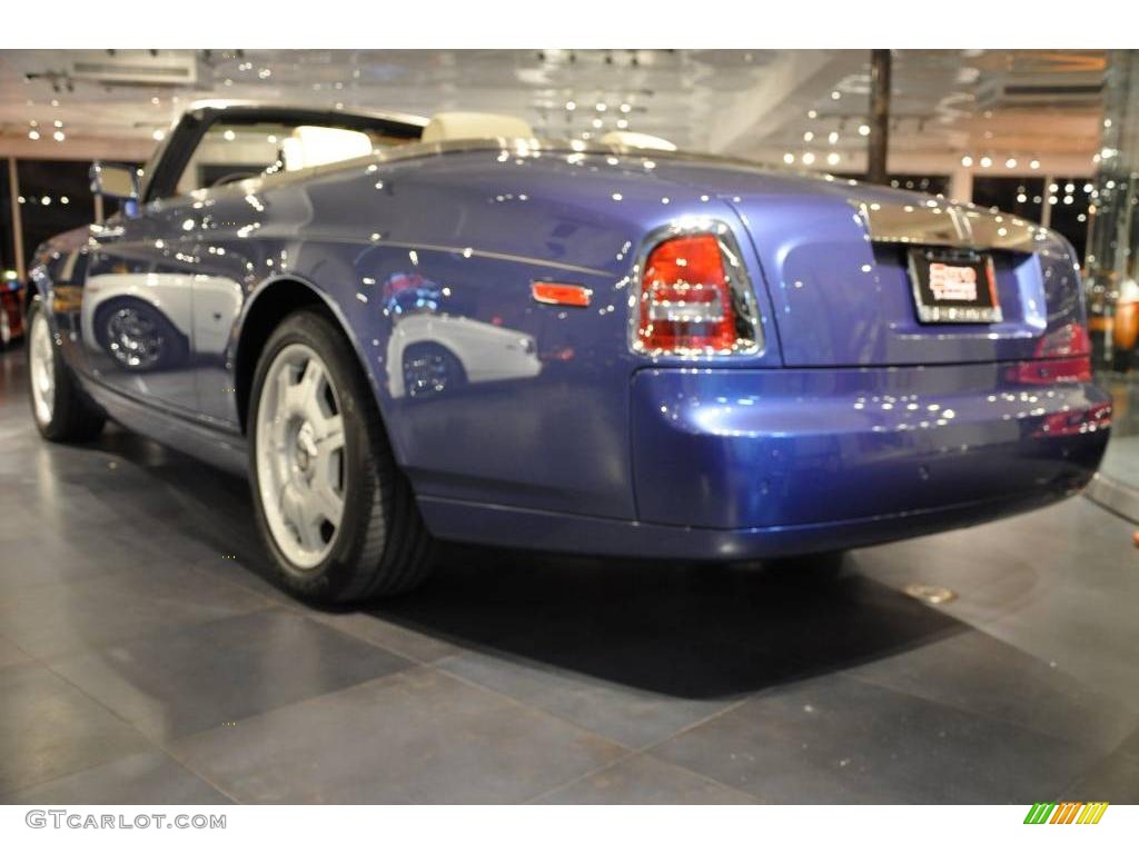 2008 Phantom Drophead Coupe  - Metropolitan Blue / Light Creme photo #5