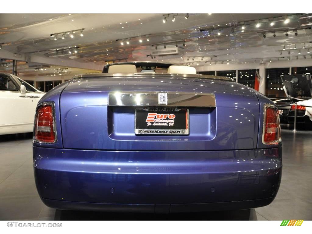 2008 Phantom Drophead Coupe  - Metropolitan Blue / Light Creme photo #6