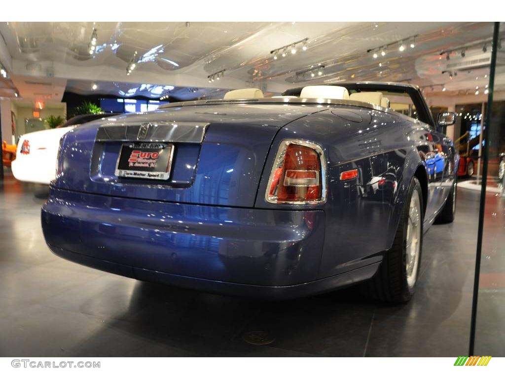 2008 Phantom Drophead Coupe  - Metropolitan Blue / Light Creme photo #7