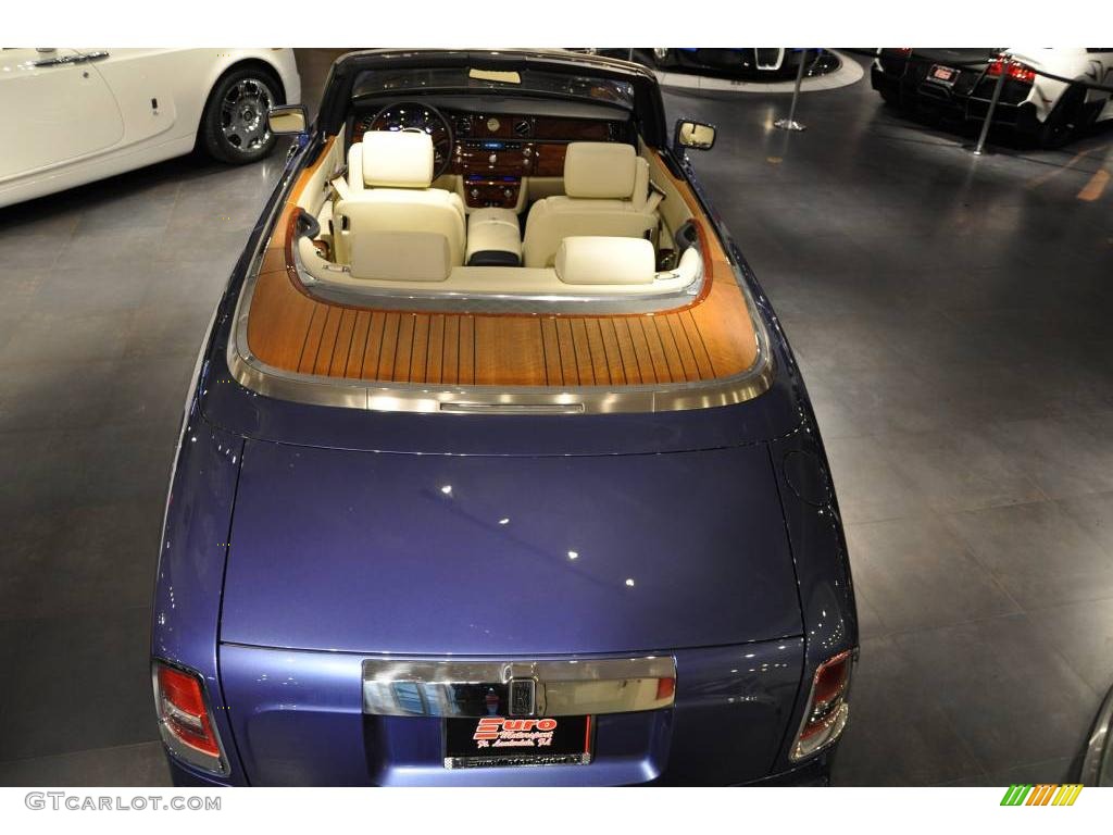 2008 Phantom Drophead Coupe  - Metropolitan Blue / Light Creme photo #9