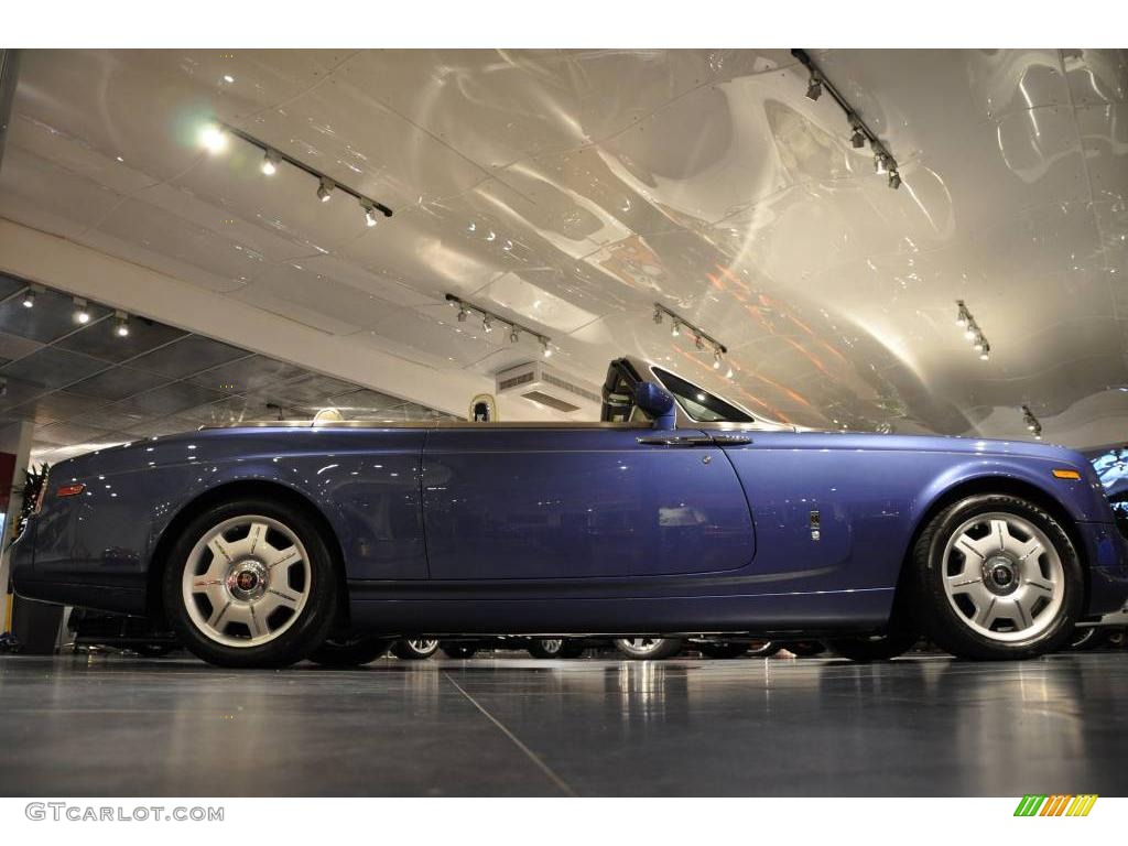 2008 Phantom Drophead Coupe  - Metropolitan Blue / Light Creme photo #14