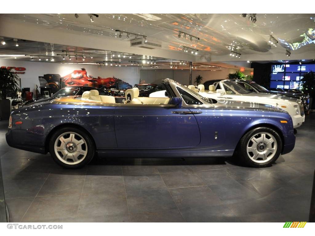 2008 Phantom Drophead Coupe  - Metropolitan Blue / Light Creme photo #17