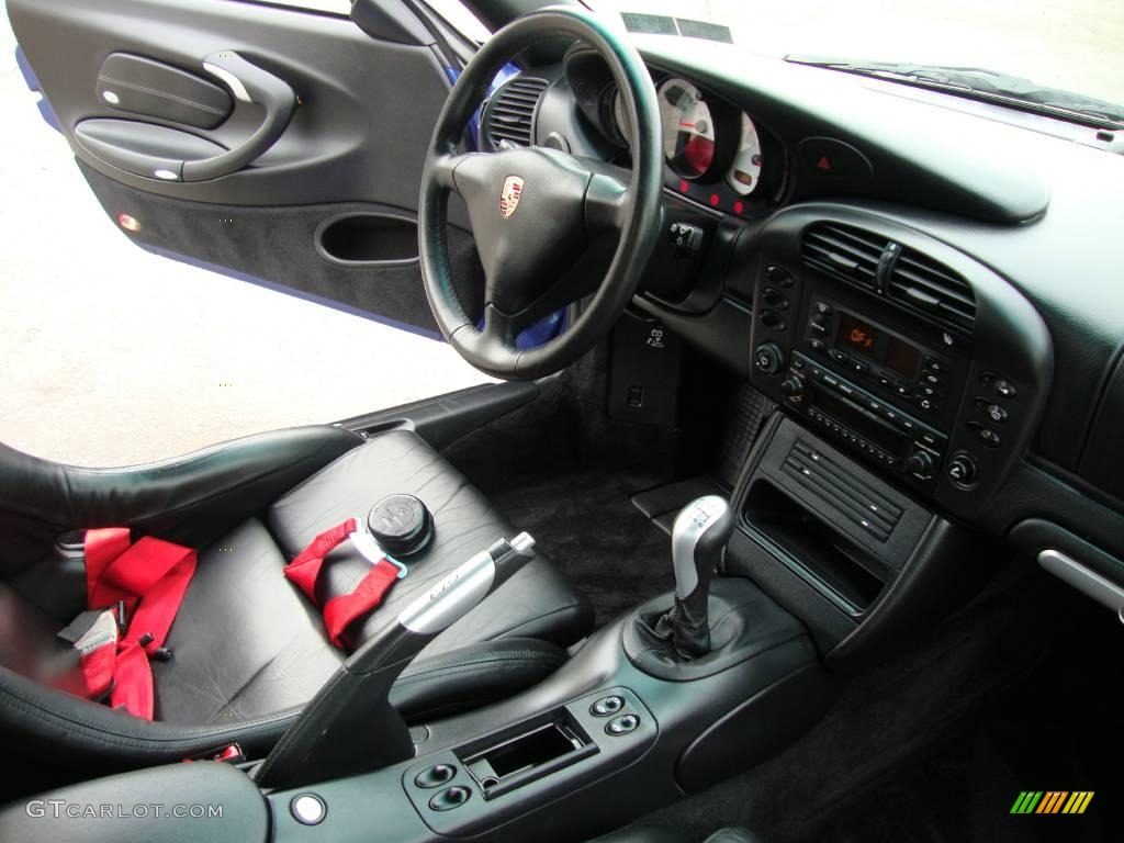 2004 911 GT3 - Cobalt Blue Metallic / Black photo #17