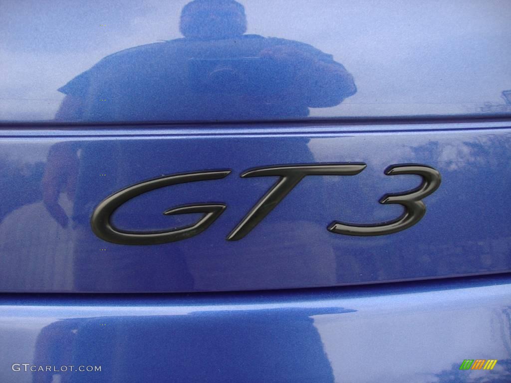 2004 911 GT3 - Cobalt Blue Metallic / Black photo #21