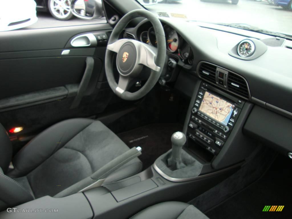 2010 911 GT3 - Meteor Grey Metallic / Black photo #17