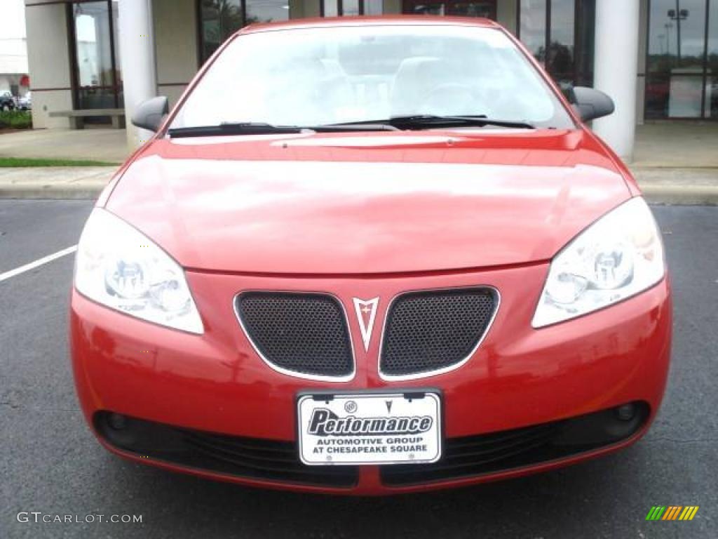 2007 G6 GT Convertible - Crimson Red / Light Taupe photo #9