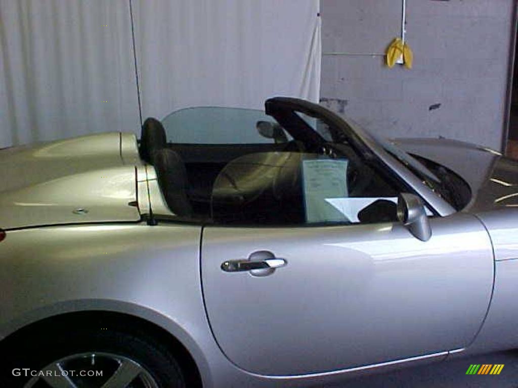 2008 Solstice GXP Roadster - Cool Silver / Ebony photo #24