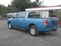 2004 Bright Blue Metallic Nissan Titan XE Crew Cab  photo #4