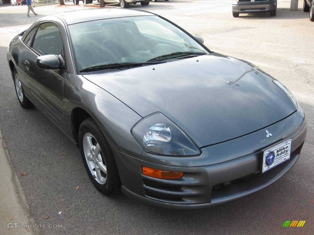 2002 Eclipse RS Coupe - Titanium Pearl / Black photo #7