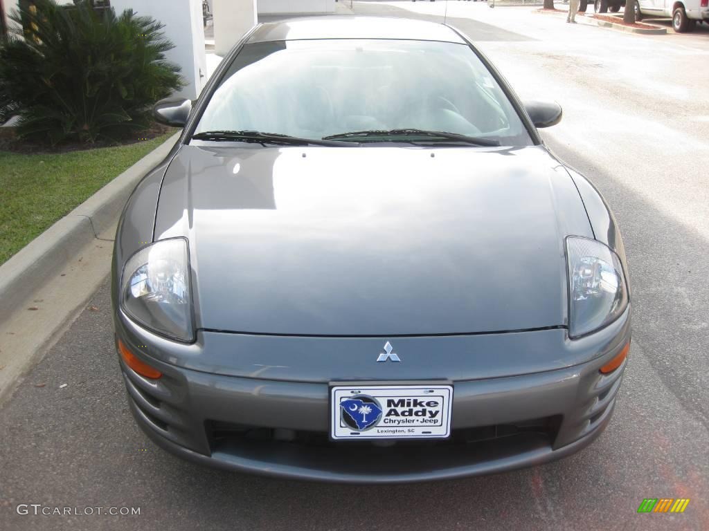 2002 Eclipse RS Coupe - Titanium Pearl / Black photo #8