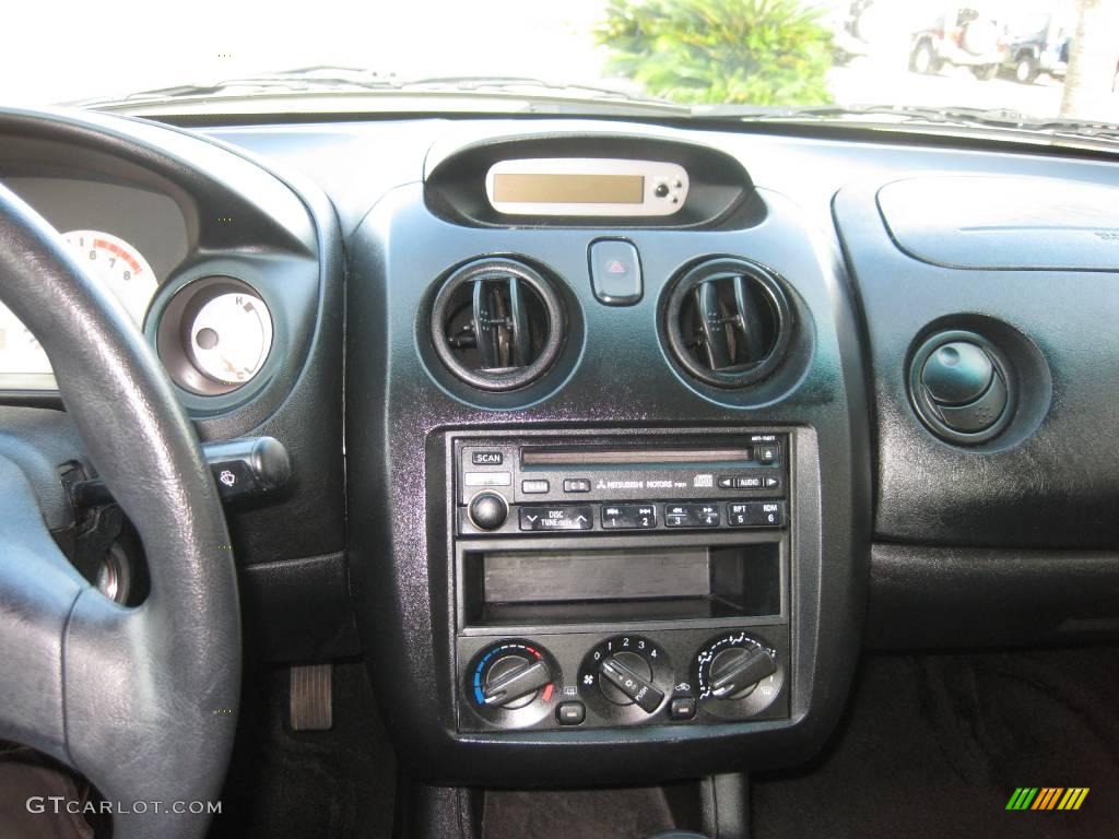 2002 Eclipse RS Coupe - Titanium Pearl / Black photo #9
