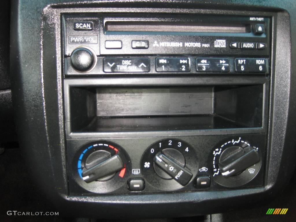 2002 Eclipse RS Coupe - Titanium Pearl / Black photo #12