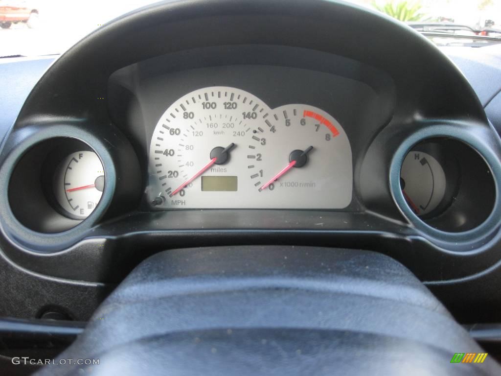 2002 Eclipse RS Coupe - Titanium Pearl / Black photo #17