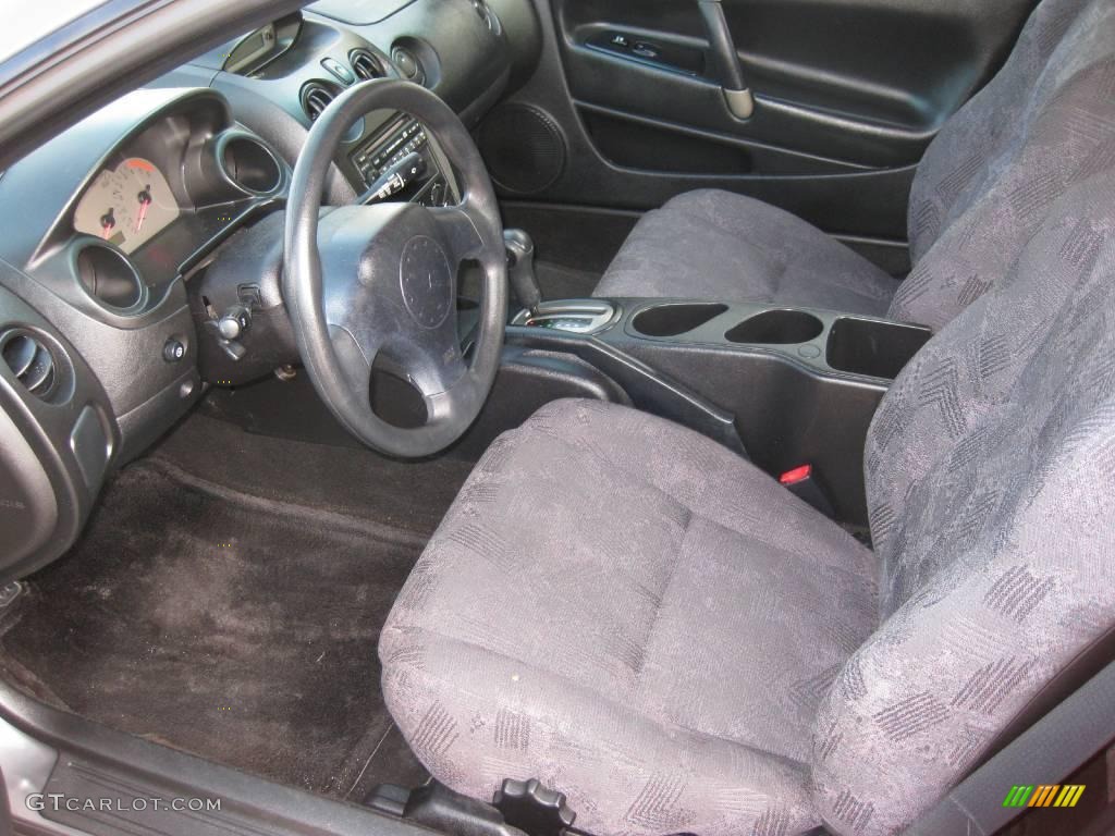 2002 Eclipse RS Coupe - Titanium Pearl / Black photo #20