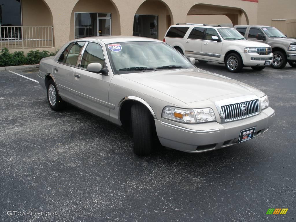 2006 Grand Marquis LS - Smokestone Metallic / Medium Light Stone photo #1