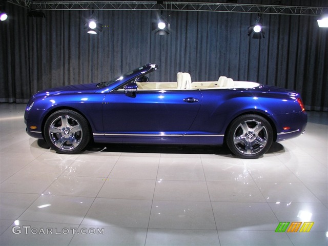 2008 Continental GTC  - Moroccan Blue / Saffron photo #18