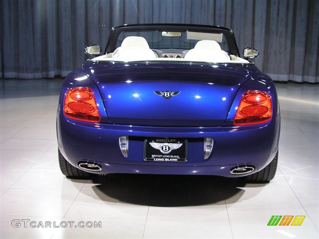 2008 Continental GTC  - Moroccan Blue / Saffron photo #19