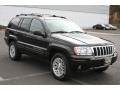 2004 Brillant Black Crystal Pearl Jeep Grand Cherokee Limited 4x4  photo #3