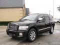 2008 Liquid Onyx Black Infiniti QX 56  photo #3