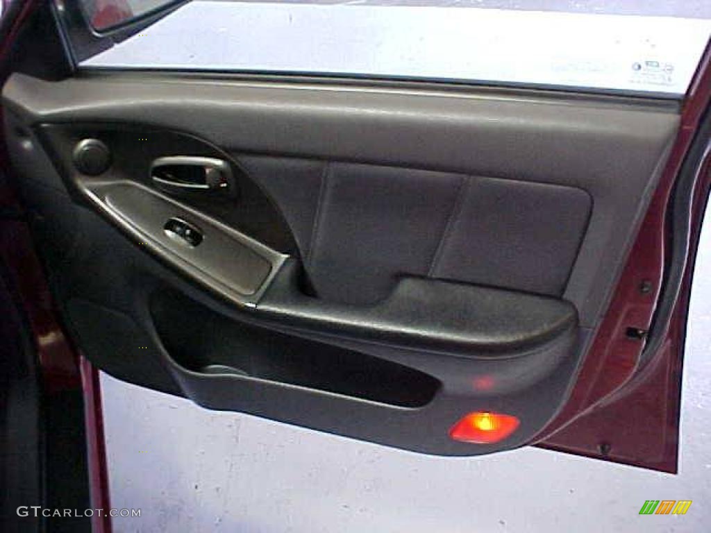 2002 Elantra GT Hatchback - Chianti Red / Dark Gray photo #8