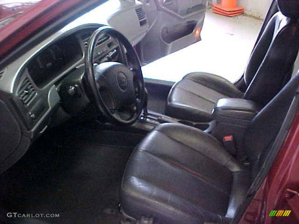 2002 Elantra GT Hatchback - Chianti Red / Dark Gray photo #13