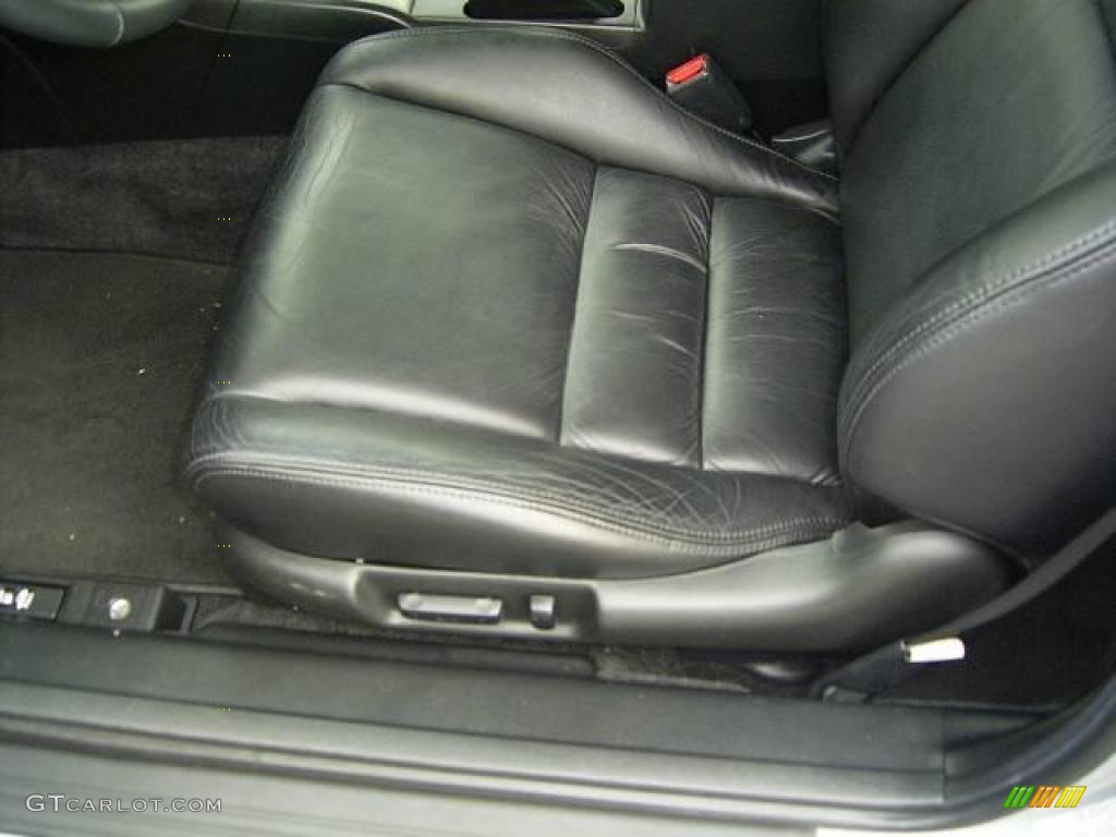 2003 Accord EX-L Coupe - Satin Silver Metallic / Black photo #8