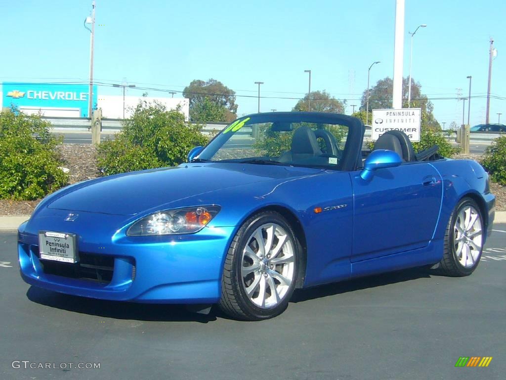 2006 S2000 Roadster - Laguna Blue Pearl / Black photo #1