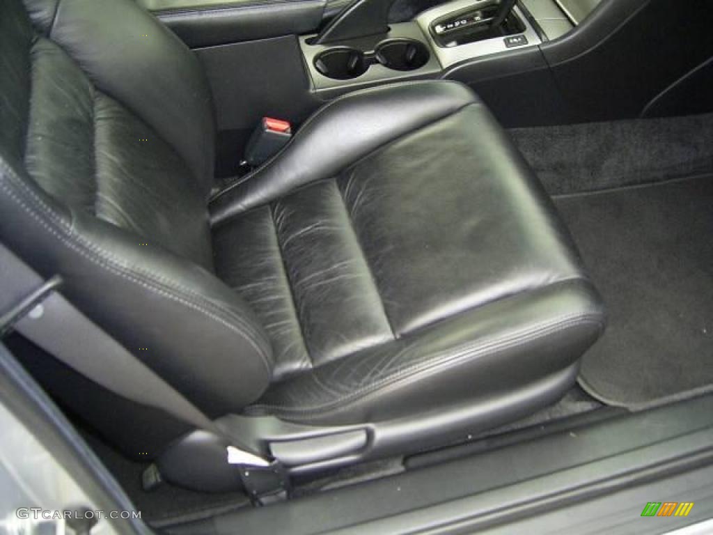 2003 Accord EX-L Coupe - Satin Silver Metallic / Black photo #15