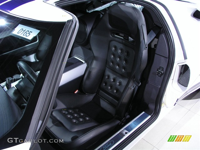 Ebony Black Interior 2006 Ford GT Standard GT Model Photo #207505