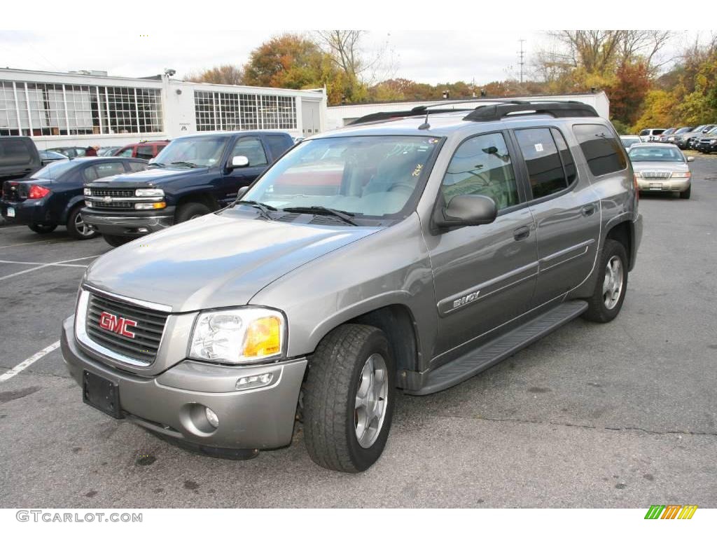 2005 Envoy XL SLE 4x4 - Steel Grey Metallic / Light Gray photo #1