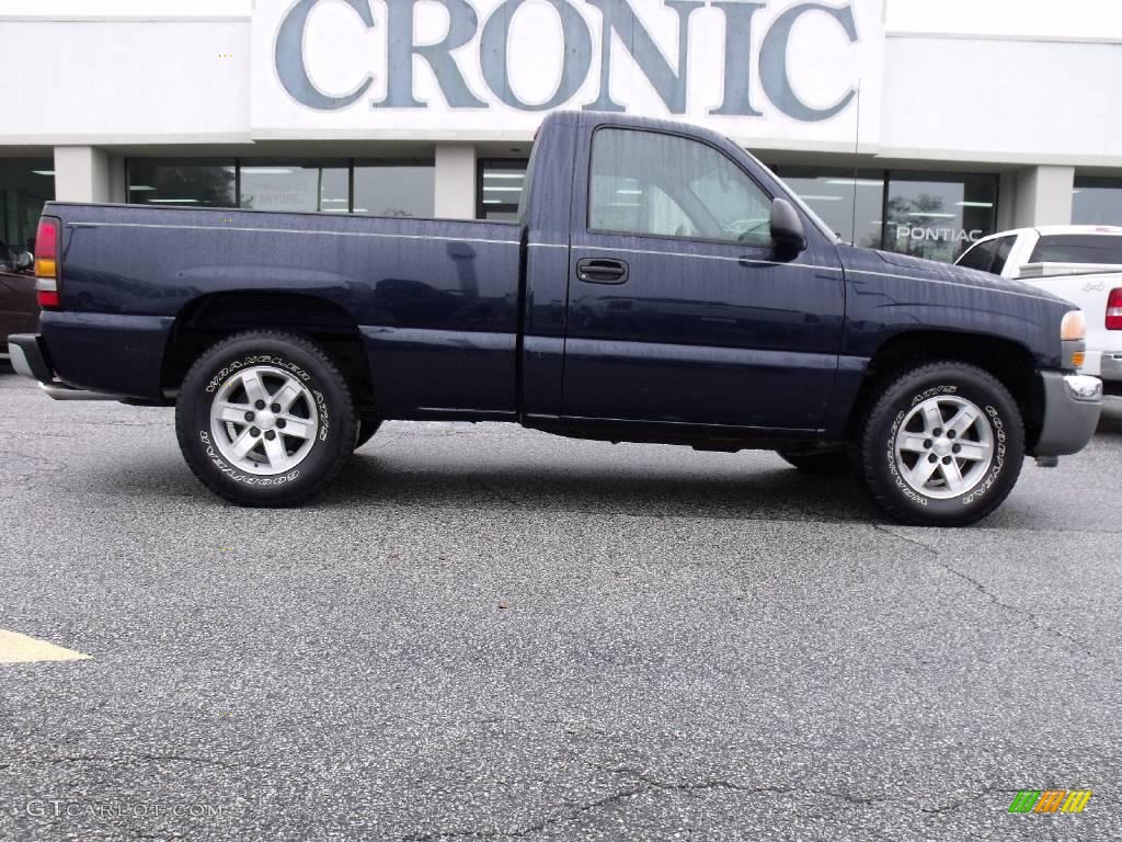 2006 Sierra 1500 Regular Cab - Deep Blue Metallic / Dark Pewter photo #1