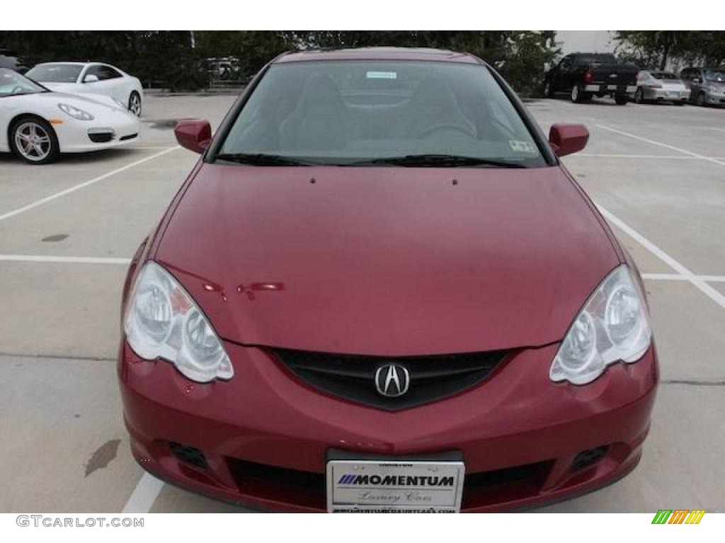 2002 RSX Sports Coupe - Firepepper Red Pearl / Ebony Black photo #2