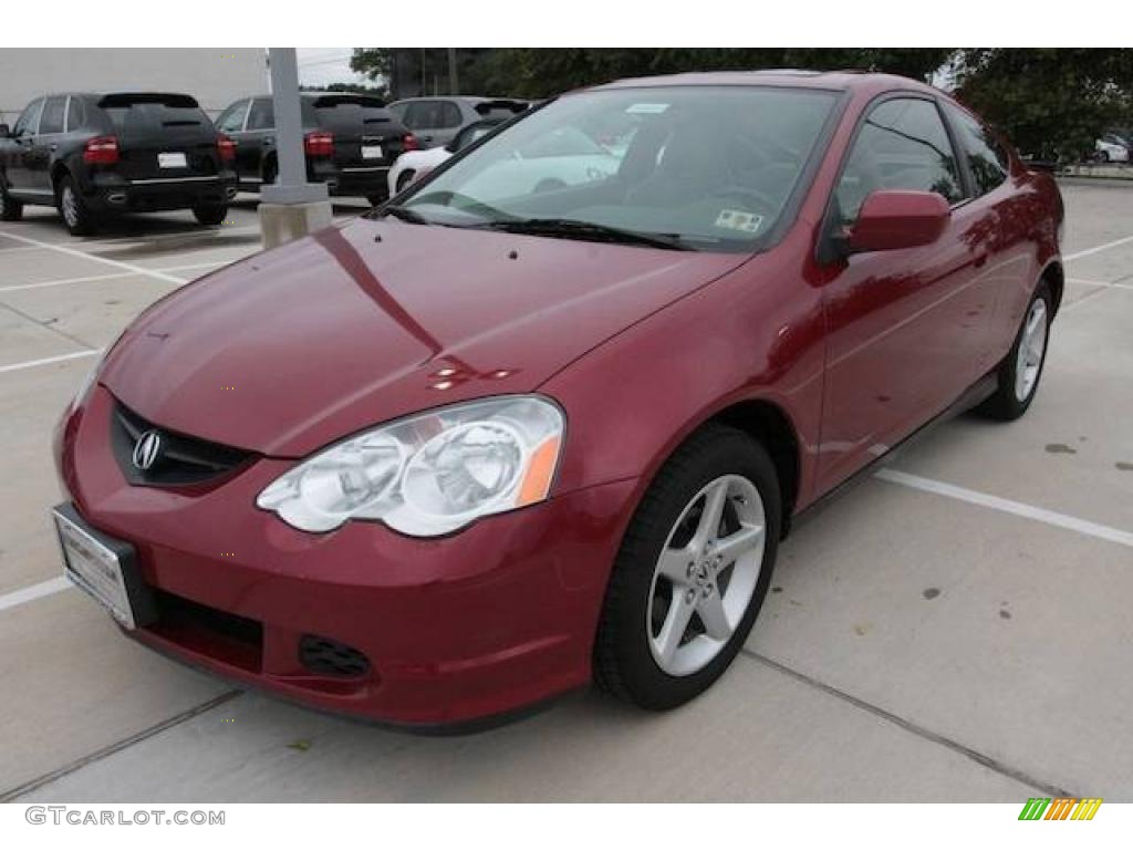 2002 RSX Sports Coupe - Firepepper Red Pearl / Ebony Black photo #3