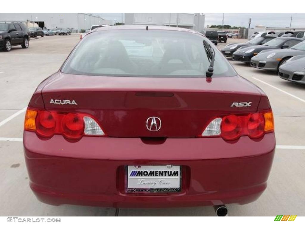 2002 RSX Sports Coupe - Firepepper Red Pearl / Ebony Black photo #5