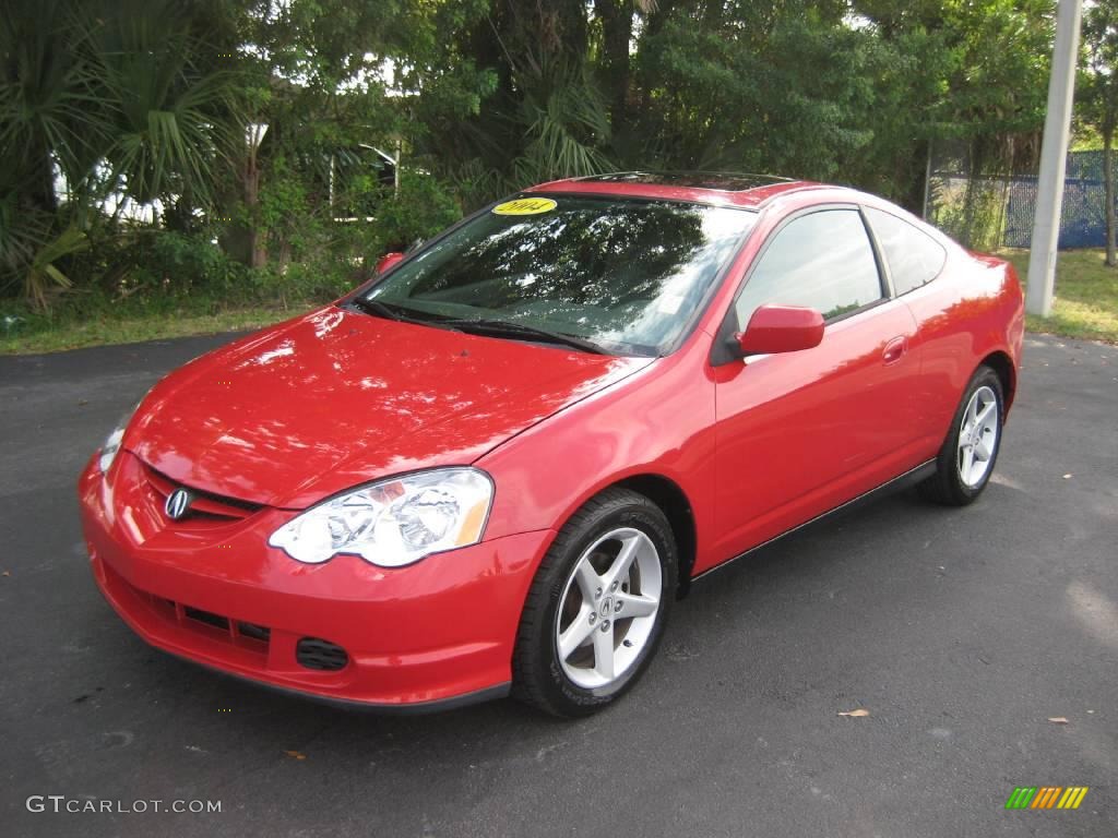 2004 RSX Sports Coupe - Milano Red / Titanium photo #1