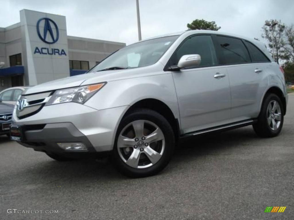 2007 MDX Sport - Billet Silver Metallic / Ebony photo #2