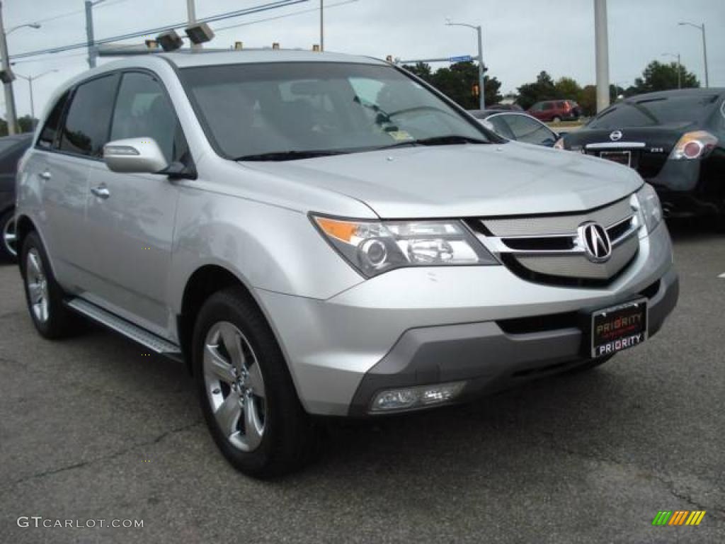 2007 MDX Sport - Billet Silver Metallic / Ebony photo #8