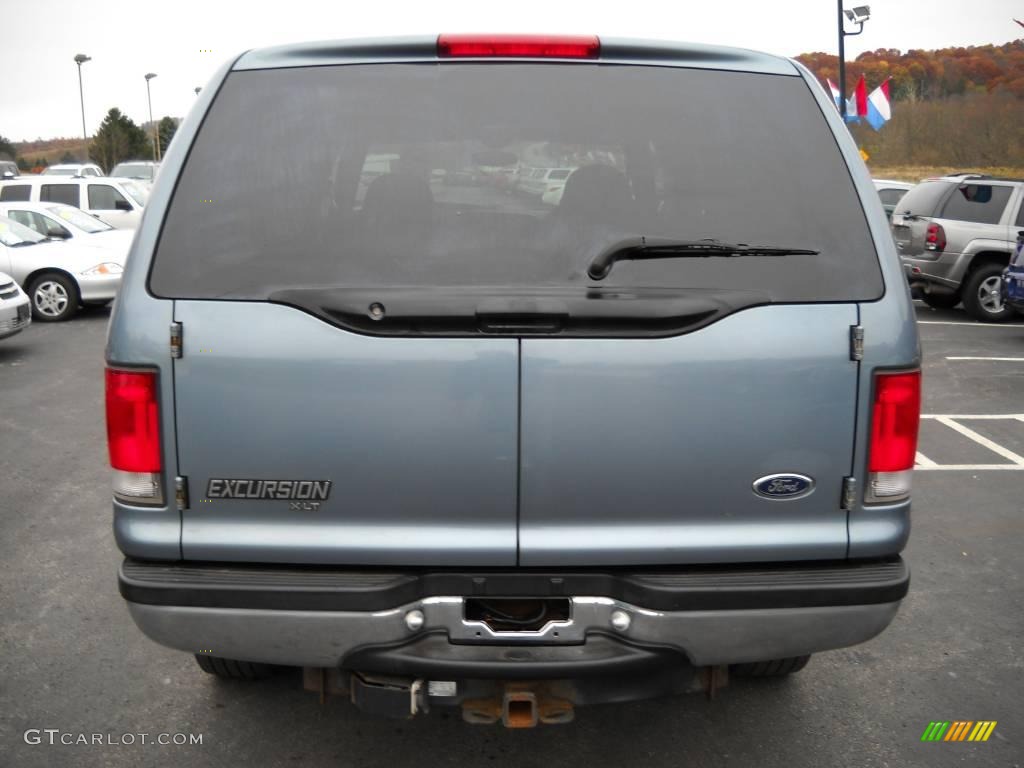 2000 Excursion XLT 4x4 - Medium Steel Blue Metallic / Medium Graphite photo #3