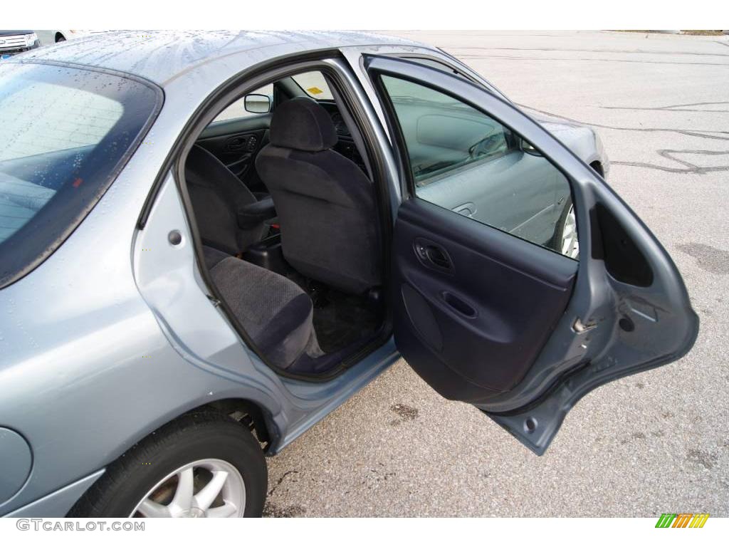 1999 Contour SE - Medium Steel Blue Metallic / Midnight Blue SVT Leather photo #24