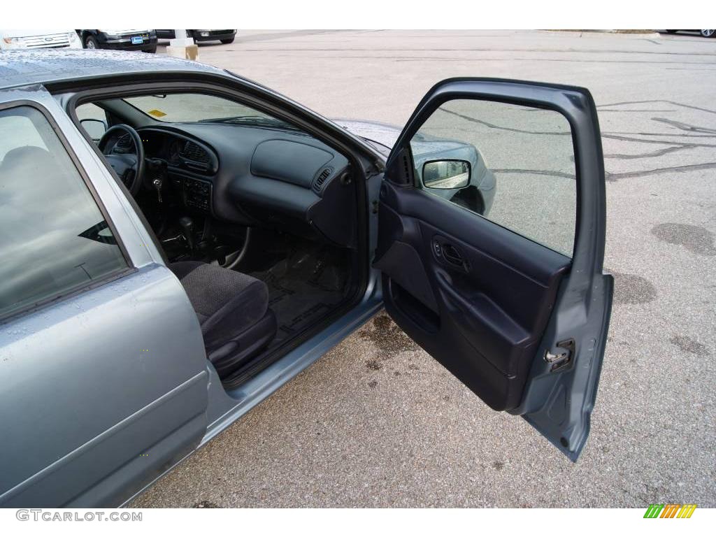 1999 Contour SE - Medium Steel Blue Metallic / Midnight Blue SVT Leather photo #25