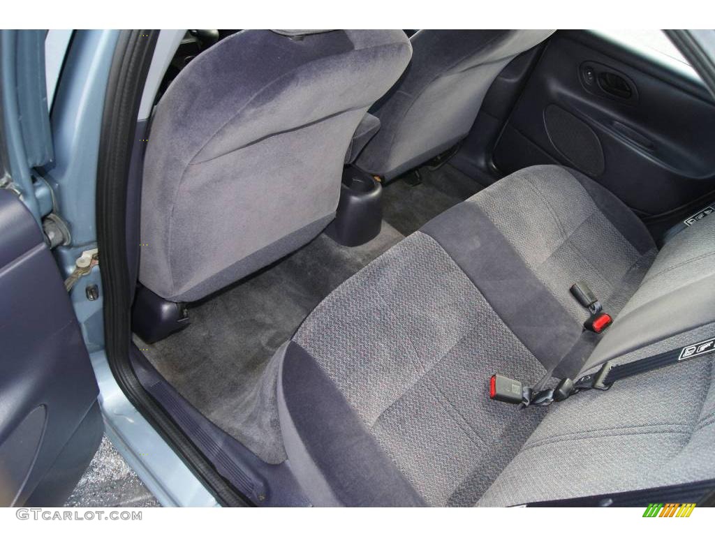 1999 Contour SE - Medium Steel Blue Metallic / Midnight Blue SVT Leather photo #30