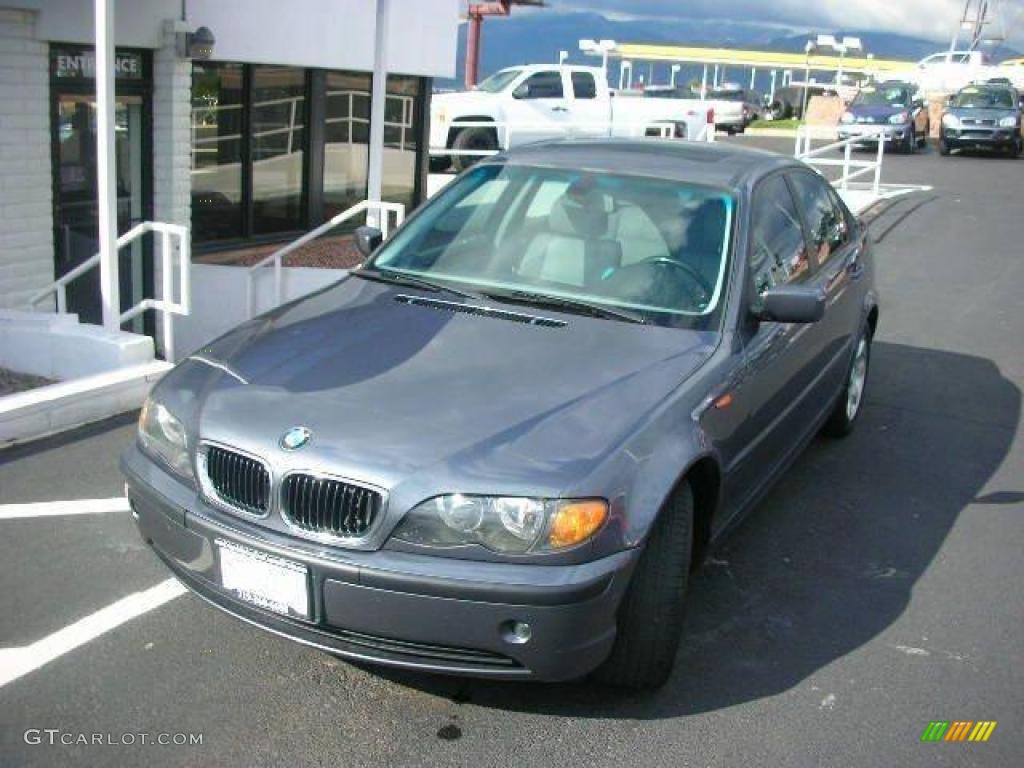 2003 3 Series 325xi Sedan - Steel Grey Metallic / Grey photo #5