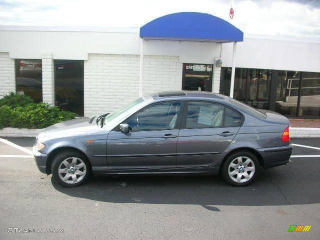 2003 3 Series 325xi Sedan - Steel Grey Metallic / Grey photo #6