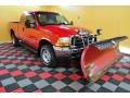 2000 Red Ford F350 Super Duty Lariat Extended Cab 4x4  photo #1
