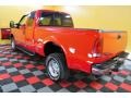 2000 Red Ford F350 Super Duty Lariat Extended Cab 4x4  photo #4