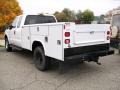 2000 Oxford White Ford F350 Super Duty XLT SuperCab 4x4 Chassis Utility Truck  photo #3