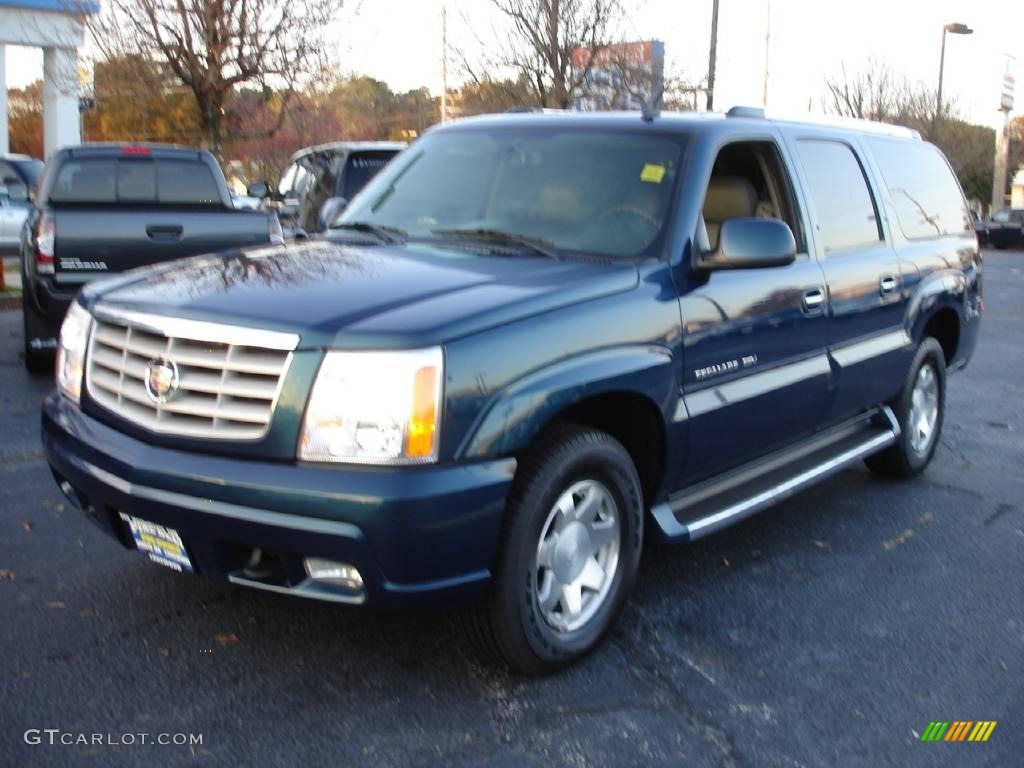 2006 Escalade ESV AWD - Rip Tide Blue / Shale photo #1