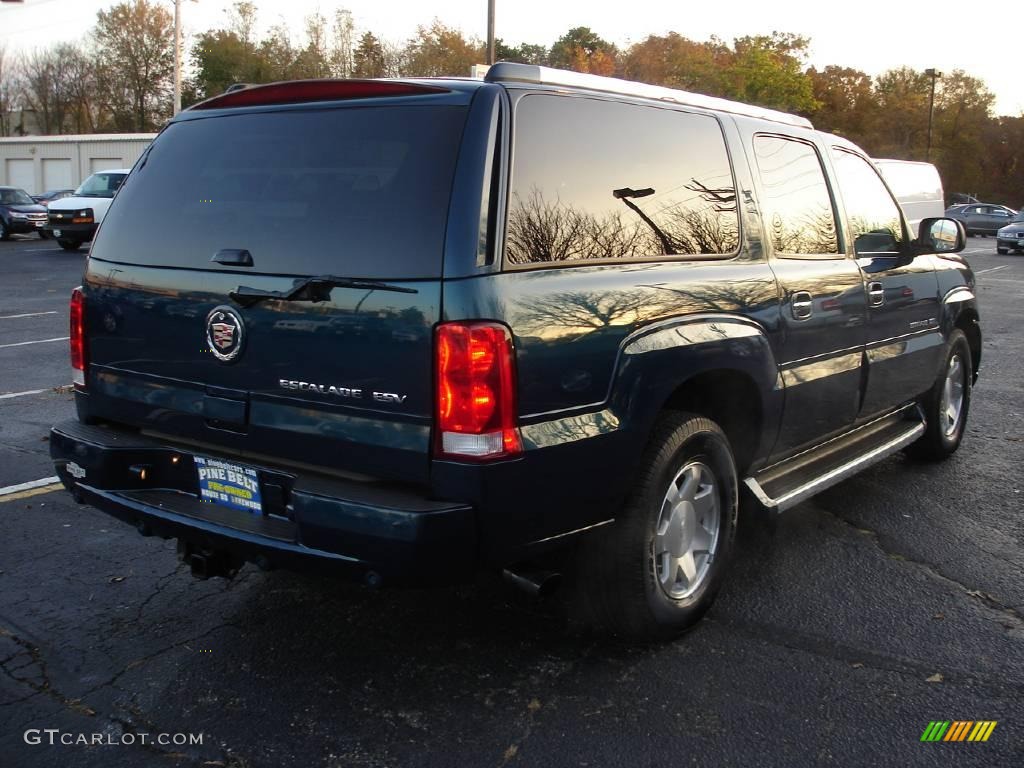 2006 Escalade ESV AWD - Rip Tide Blue / Shale photo #4
