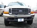 2000 Oxford White Ford F350 Super Duty XLT SuperCab 4x4 Chassis Utility Truck  photo #8